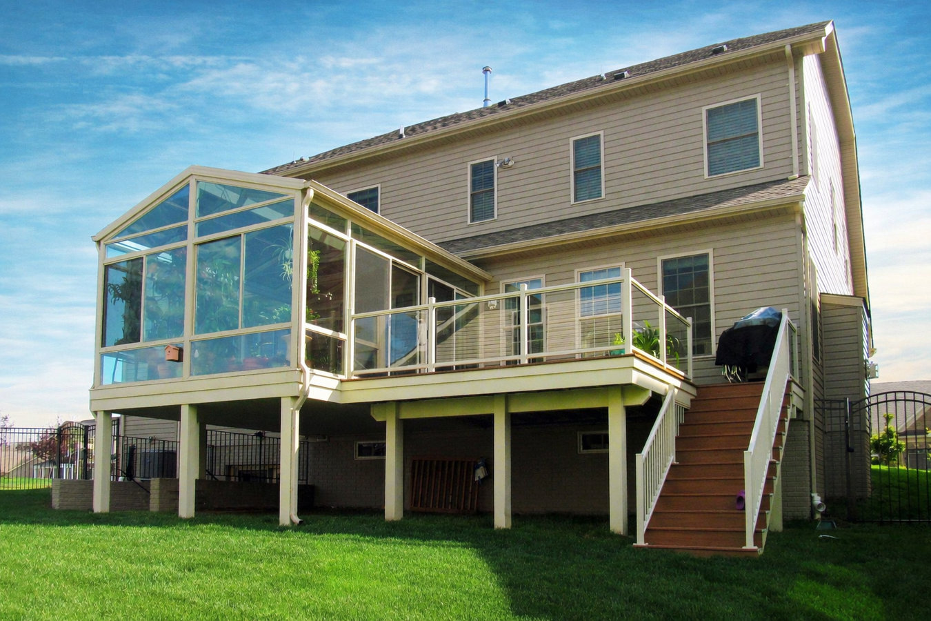 Deck-to-Sunroom Conversion in Hayward, CA
