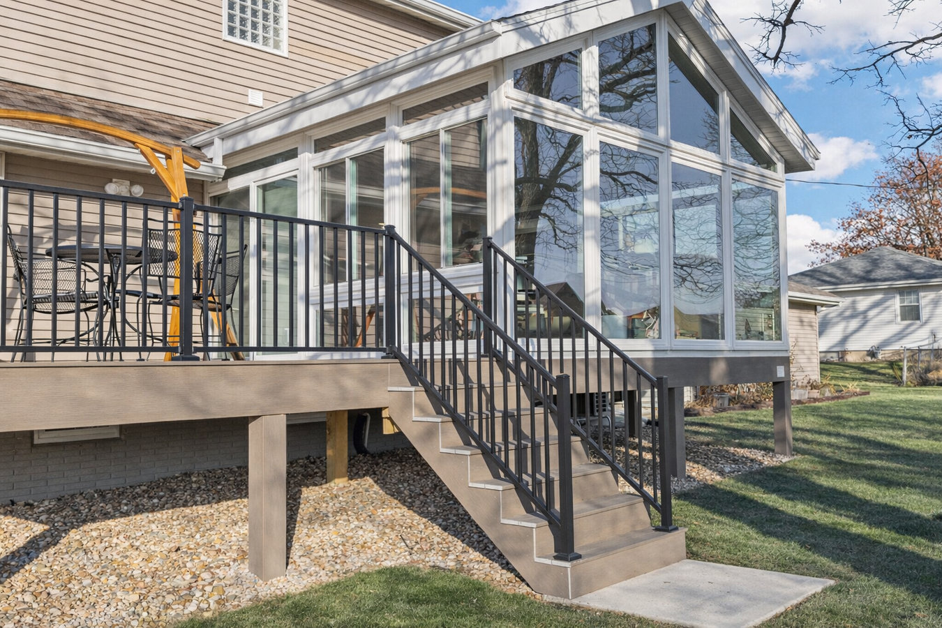 Patio-to-Sunroom Conversion in Hayward, CA